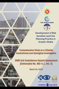 Cover Image of the 27.5 MD-4 Draft Analysis of Geotechnical and Geological Studies-Soil Subsidence Hazard_URP/RAJUK/S-5